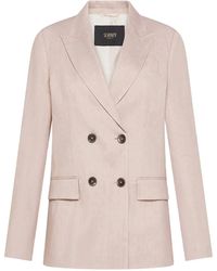 Seventy - Double-Breasted Blazer - Lyst