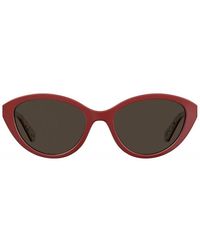 Love Moschino - Ovale sonnenbrille für frauen - Lyst