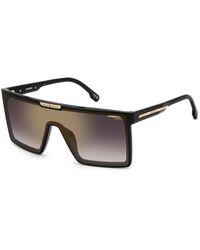 Carrera - Accessoires ,Zwart ,Matte Zonnebril Met Antireflex - Lyst