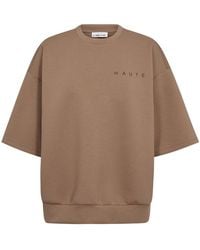 Haute L'Amitié - Hoodies & Sweatvesten ,Bruin ,Sweatshirts - Lyst