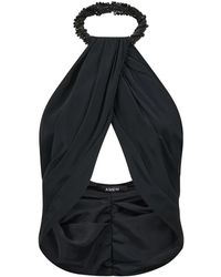 Amen - Sleeveless Tops - Lyst