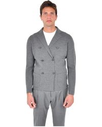 Drumohr - Milano Rib Knit Jacket - Lyst