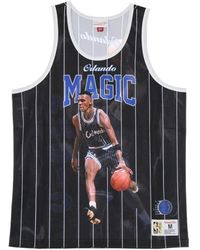 Mitchell & Ness - Fitness ,Zwart ,Polyester Nba Basketbal Tanktop Orlando Magic - Lyst