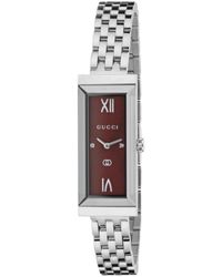 Gucci - Accessoires ,Grijs ,Horloges - Lyst