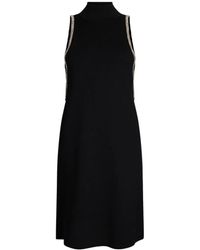 Liu Jo - Elegantes Nero Kleid Für Frauen - Lyst