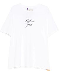 GALLERY DEPT. - Tops ,Wit ,T-Shirt Met Korte Mouwen En Ronde Hals - Lyst
