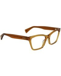 Lanvin - Brown Acetate Frames - Lyst