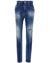 DSquared² - Italienische Jeanshose Stilvolles Design - Lyst