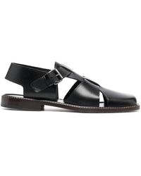 Lemaire - Shoes > sandals > flat sandals - Lyst