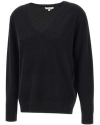 Vince - Truien & Vesten ,Zwart ,Kasjmier Cashmere Weekend V-Neck Trui - Lyst