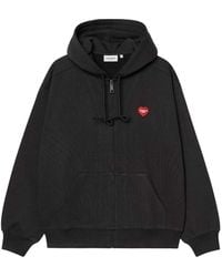 Carhartt - Hart Hooded Sweat Jacket Collectie 2025 - Lyst