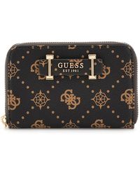 Guess - Accessoires ,Veelkleurig ,Silia 4G Peony Logo Wallet - Lyst