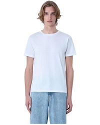 Rier - Tops ,Wit ,Katoen Katoenen Jersey T-Shirt - Lyst