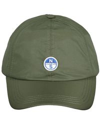 North Sails - Accessoires ,Groen ,Polyester Polyester Cap - Lyst