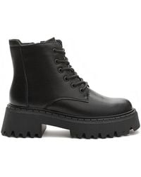 Betsy - Schwarze Geschlossene Knöchelstiefel Für Frauen - Lyst