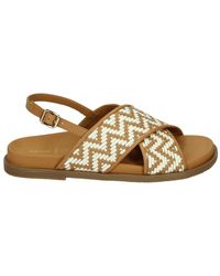 Geox - Flat Sandals - Lyst