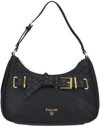 Pollini - Tassen ,Zwart ,Mini Grained - Lyst