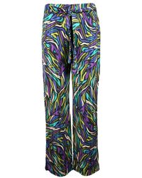 Think! - Pantalones De Poliéster Elegantes, Mujer, Talla - Lyst