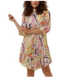 Y.A.S - Y.A. ,Kleedjes ,Veelkleurig ,Polyester Yasmoth 3/4 Jurk - Lyst