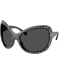 Swarovski - Accessoires ,Grijs ,Sk 6052 Zonnebrillen - Lyst