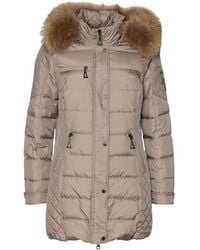 Danwear - Jassen ,Bruin ,Leer Alfa Down Coat - Lyst
