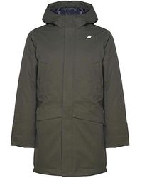 K-Way - Single-Breasted Coats - Lyst