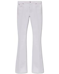 DSquared² - Jeans ,Wit ,Katoen Flare Jeans - Lyst