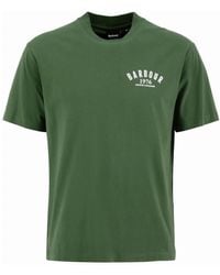 Barbour - Tops ,Groen ,T-Shirts - Lyst