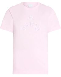 Patou - Tops ,Roze ,Logo T-Shirt - Lyst