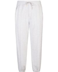 Eleventy - Kaschmir Seide Baumwolle Gerippte Jogger Hose - Lyst