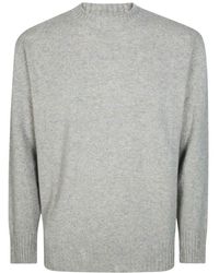 Amaranto - Rotture Rundhals-Strickpullover - Lyst