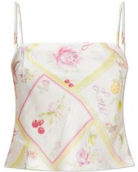 LoveShackFancy - Sleeveless Tops - Lyst