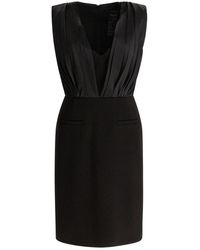 Max Mara - Kleedjes ,Zwart ,Zwarte Jurk Elegante Stijl - Lyst