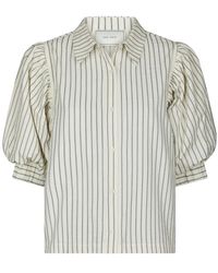 Neo Noir - Etta Slim Gestreept Shirt - Lyst