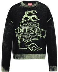 DIESEL - Round-Neck Knitwear - Lyst