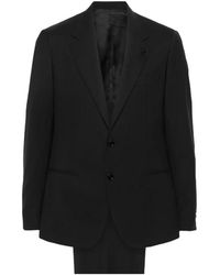 Lardini - Wollen Pak Met Gekerfde Revers - Lyst