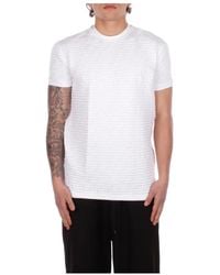 DSquared² - Tops ,Wit ,T-Shirts En Poloshirts - Lyst
