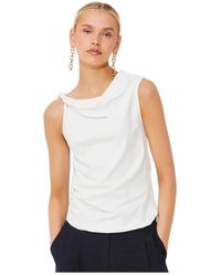 Suncoo - Sleeveless Tops - Lyst