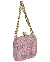 Anna Cecere - Festliche Handtasche Mit Kettenhenkel - Lyst