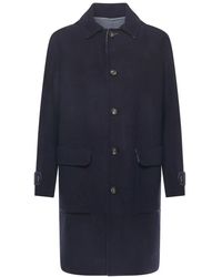 Eleventy - Single-Breasted Coats - Lyst