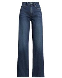 Polo Ralph Lauren - Jeans mit hoher Leibhöhe und weitem Bein - Lyst
