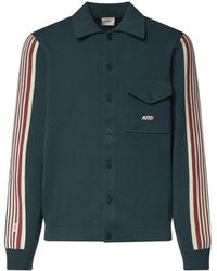 Autry - Fijngebreid Vest - Lyst