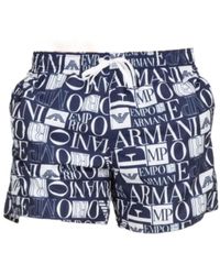 Emporio Armani - Swimwear > beachwear - Lyst