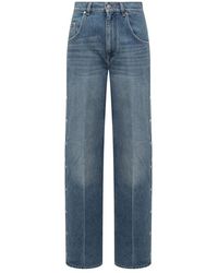 Stella McCartney - Wide Jeans - Lyst