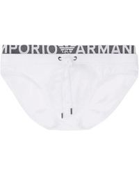 Emporio Armani - Beachwear - Lyst