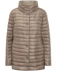 Herno - Jassen ,Nylon A-Shape Reversible Puffer Jacket - Lyst