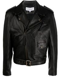 Loewe - Leather Jackets - Lyst