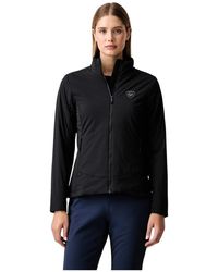 Rossignol - Fitness ,Zwart ,Leer Opside Jacket - Lyst
