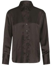 Inwear - Overhemden ,Bruin ,Pauline Iw Shirt - Lyst