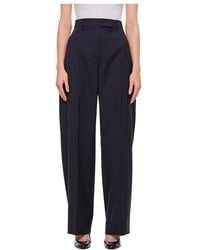 Sportmax - Wide Trousers - Lyst